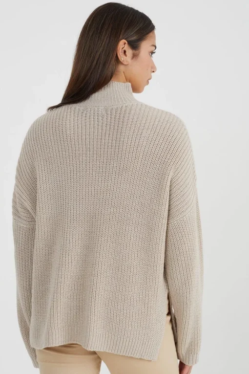 Turtle Neck Oversized Jumper