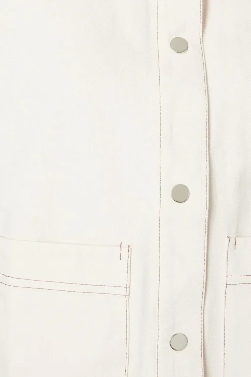 Twill Sleeveless Jacket