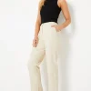 Twill Tab Detail Trouser