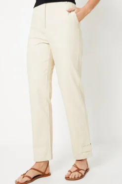 Twill Tab Detail Trouser