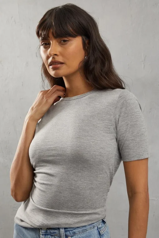 Twist Back Jersey Tshirt