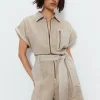 Utility Pocket Detail Playsuit