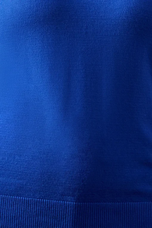 V Neck Button Detail Jumper
