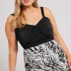 V Neckline Ruched Bodysuit
