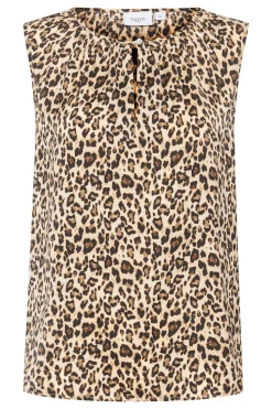 Vanea Sleeveless Round Neck Top-