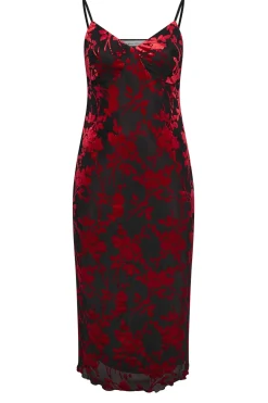 Velour Midaxi Dress
