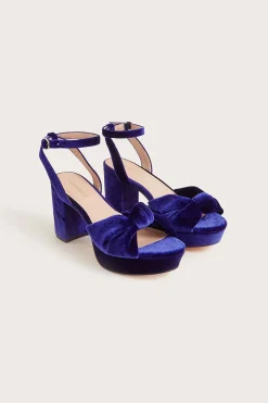 Velvet Knot Heels