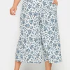 Vintage Floral Textured Culottes