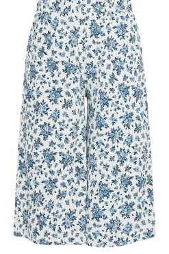 Vintage Floral Textured Culottes