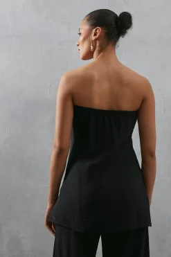 Viscose Nylon Bandeau Top Co Ord