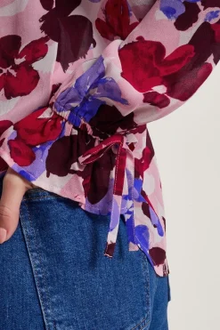 Vittoria Floral Print Blouse