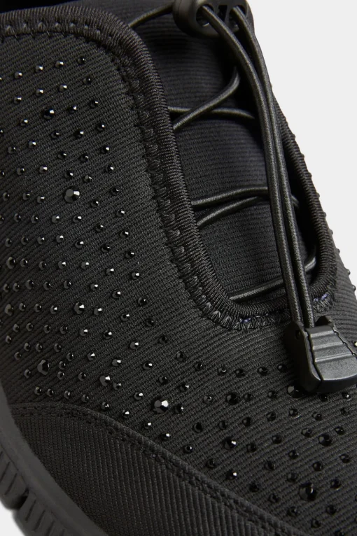 Wide and Extra Wide Fit Embellished Drawcord Trainers
