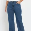 Wide Leg Denim Jeans