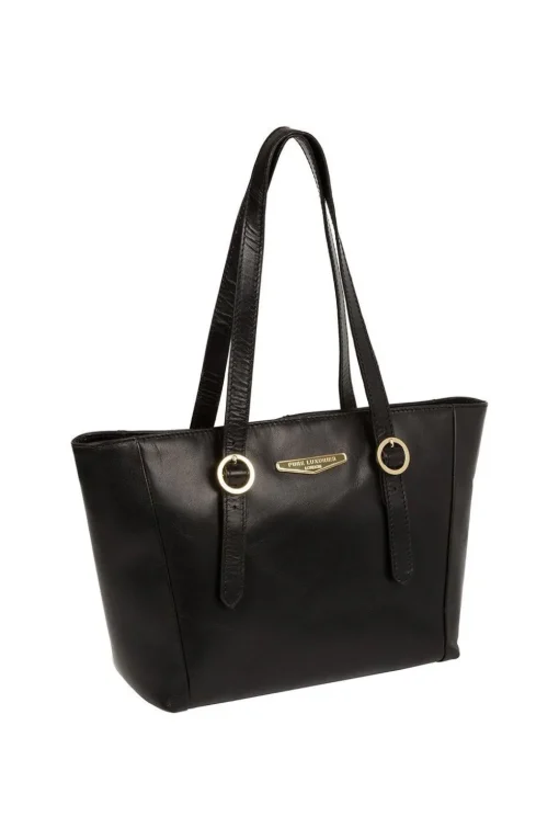 'Adelina' Vegetable-Tanned Leather Tote Bag