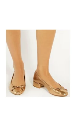'Admirably' Leather Court Shoes