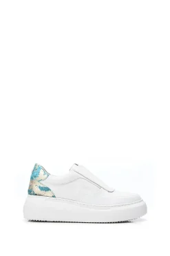 'Althea' Leather Trainers