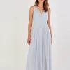 'Anne' Mesh Maxi Dress