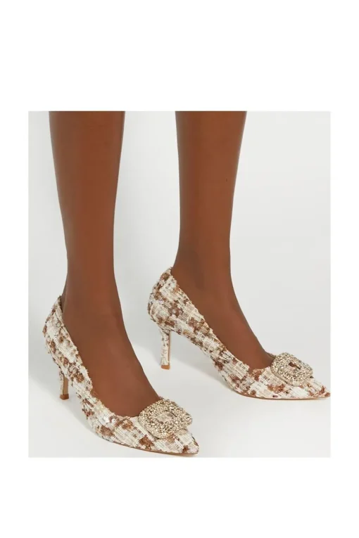 'Aquamarine' Court Shoes