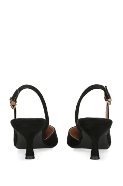 'Aria Low' Suedette Sandals
