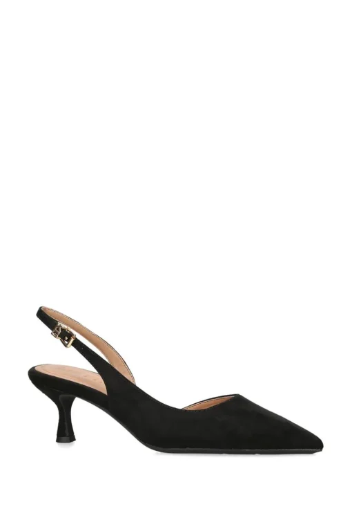 'Aria Low' Suedette Sandals