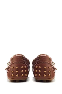 'Arienna' Leather Loafers