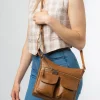 'Bon' Leather Cross Body Bag
