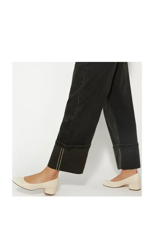 'Bracket' Leather Court Shoes