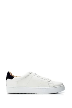 'Brandie' Leather Casual Trainers