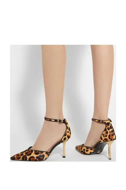 'Colly' Leather Court Shoes