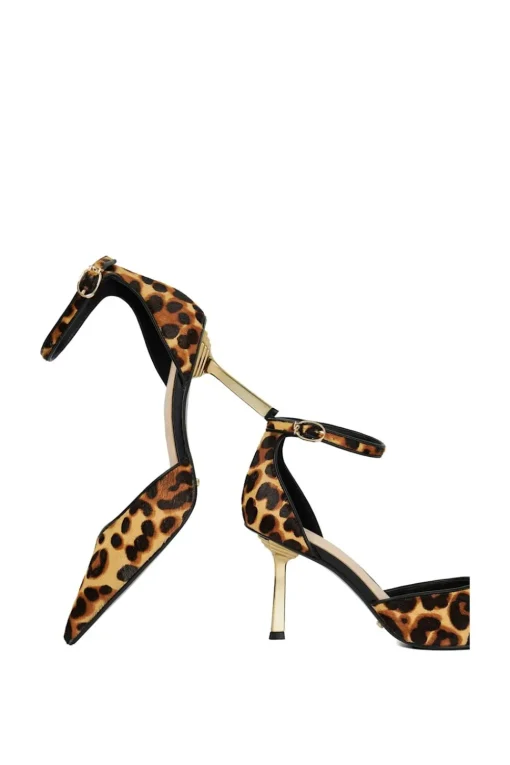 'Colly' Leather Court Shoes