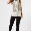 'Contrast' Cashmere & Merino Wool Pashmina