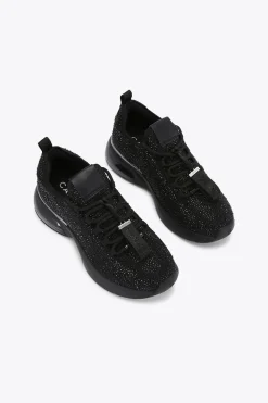 'Cosmic Bubble Jewel' Fabric Trainers