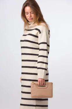 'Esher' Leather Clutch Bag