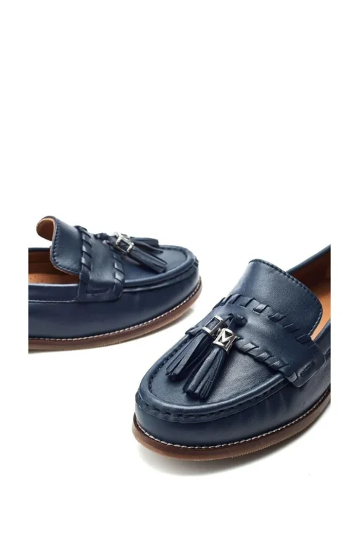 'Espelette' Leather Ballet Pumps