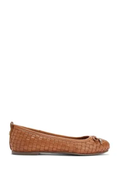 'Evie' Leather Flats