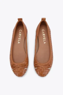 'Evie' Leather Flats