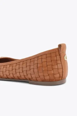 'Evie' Leather Flats