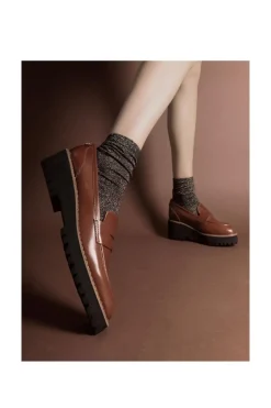 'Florette' Leather Brogues