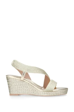 'Gala Wedge 70' Fabric Heels