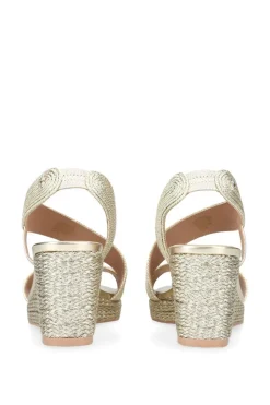 'Gala Wedge 70' Fabric Heels