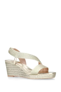 'Gala Wedge 70' Fabric Heels