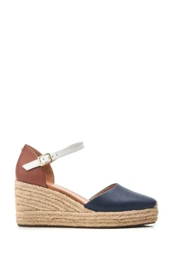 'Gialla' Leather Court Shoes