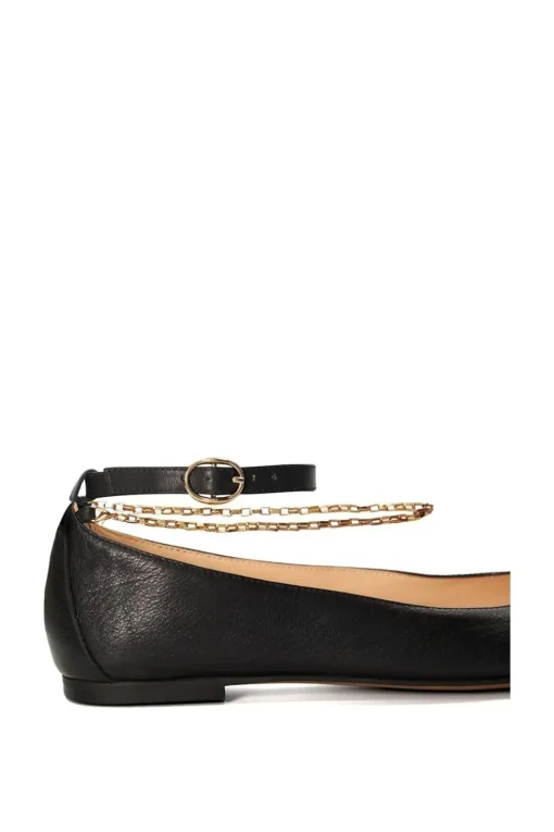 'Halles' Leather Ballet Pumps