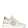 'High Rise' Fabric Trainers
