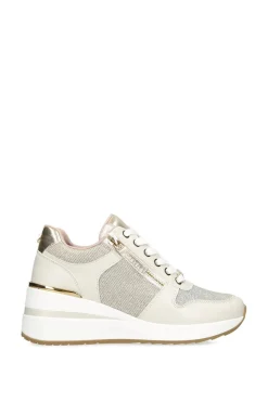 'High Rise' Fabric Trainers
