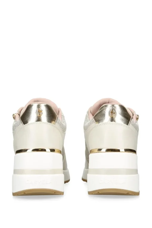 'High Rise' Fabric Trainers