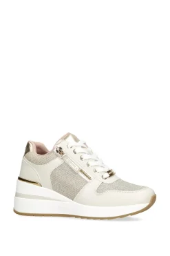 'High Rise' Fabric Trainers
