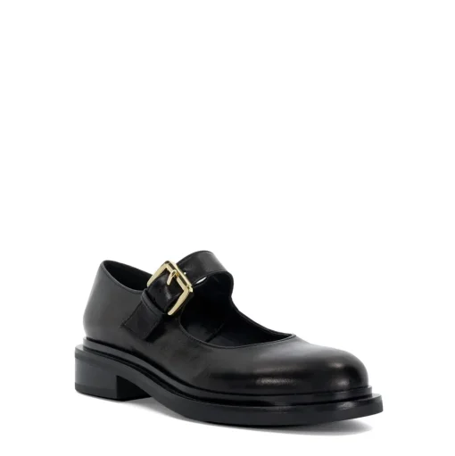 'Huckle' Leather Mary Janes