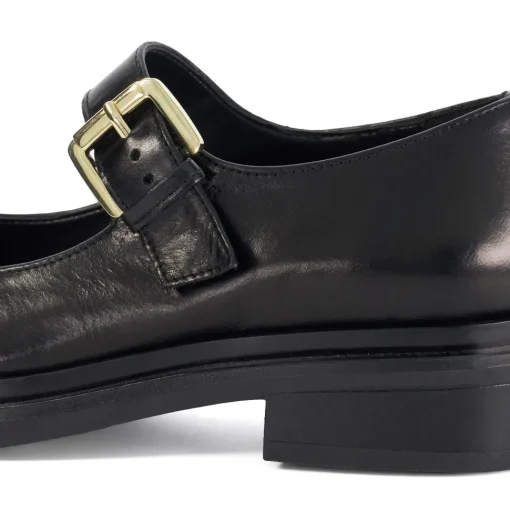 'Huckle' Leather Mary Janes