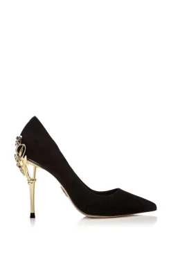 'Illari' Suede Court Shoes